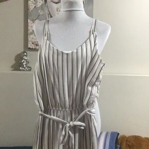 Striped romper